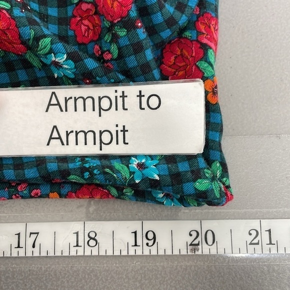 Matilda Jane Dress Women's Small Blue Green Floral Long Sleeve - Picture 14 of 17